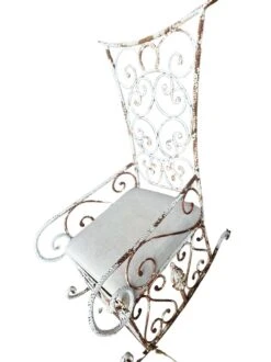 Old Wrought Iron Rocking Garden Armchair Early 20th Century 12 Old Wrought Iron Rocking Garden Armchair Early 20th Century -Chairly Shop 8a16e311 092c 4554 a427 a1e45b039ff3
