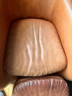 Leather Armchair And Ottoman Loge, Gerard Van Den Berg, For Montis -Chairly Shop 8b0d1842 6fa5 4a11 80dd 579b6307be4f