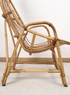 Old, Vintage Rattan Armchair