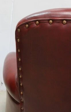 Pair Of Small Club Armchairs In Sheepskin Leather - Reproduction -Chairly Shop 8efd97b2 4f5f 4bb9 8578 4808b53a6196