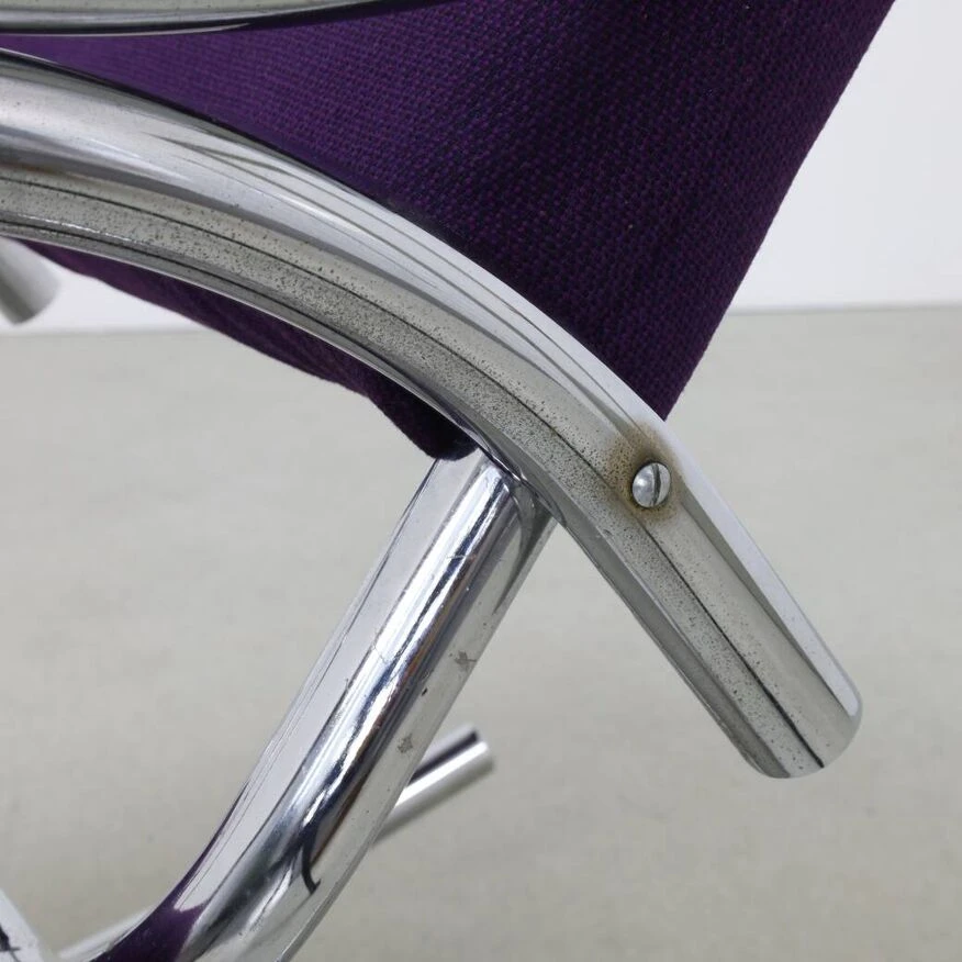 Rocking Chair In Chrome, 1970s 7 Rocking Chair In Chrome, 1970s - Image 5