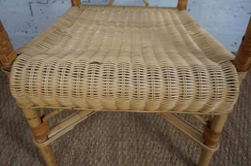 Rattan Armchair 1950s 7 Rattan Armchair 1950s - Image 5