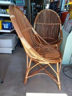 Pair Of Bamboo Rattan Armchairs -Chairly Shop 93a3f37a 1fca 430a a4d1 d95a7a91255d
