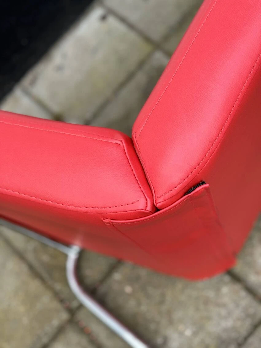 Tubular Frame Vintage Rocking Chair 3 Tubular Frame Vintage Rocking Chair