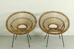 Set Of 2 Sunburst Chairs By Rohe Noordwolde, 1950s. -Chairly Shop 9407afda 95ff 4826 880f 64a1667826c1