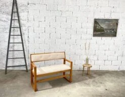 Vintage Oak Bench From The 50s -Chairly Shop 95bf2ac4 cb6d 4fd3 bc7a 06543dc1c2be