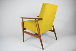 Fauteuil Original "FOX", Pologne Années 1970, Entièrement Restauré, Jaune -Chairly Shop 97330b07 5ff4 4ba8 b946 1738bca4e9f7