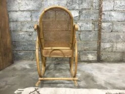 Rocking-chair In Bamboo Rattan And Vintage Wicker 1950 27 Rocking-chair In Bamboo Rattan And Vintage Wicker 1950 -Chairly Shop 974fb3a6 5752 40dc bd28 0a5998b0855a