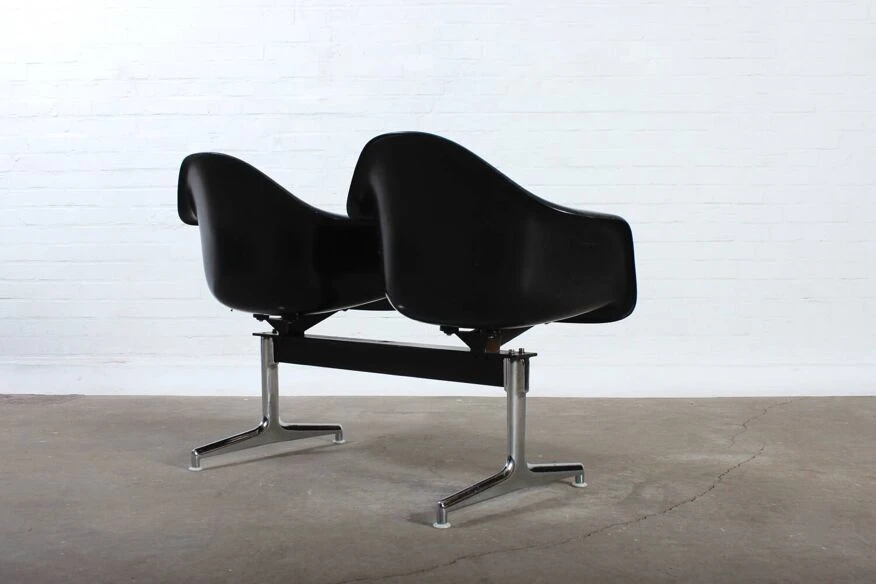 Vintage Eames Bank Stuhl Vitra Miller Mid Century Design 70er 12 Vintage Eames Bank Stuhl Vitra Miller Mid Century Design 70er - Image 10