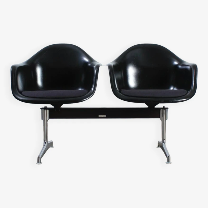 Vintage Eames Bank Stuhl Vitra Miller Mid Century Design 70er 14 Vintage Eames Bank Stuhl Vitra Miller Mid Century Design 70er - Image 12