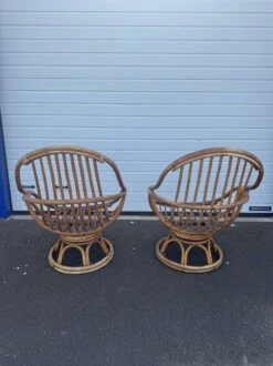 Pairs Of 70s Rattan Armchairs -Chairly Shop 9a643494 5a54 4ff6 b5f6 6c021bff09c3