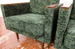 Customizable Pair Of Armchairs In Green, Poland 1970s. -Chairly Shop 9a96b0e0 6e9f 443d b918 3d4dac991a5b