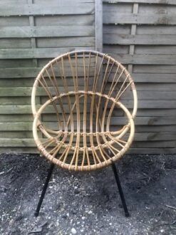 Vintage Bamboo Rattan Shell Armchair From The 60s -Chairly Shop 9c0e9912 9d10 4598 89a8 0b61378ae076