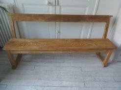 Church Bench, End Of Bed In Pitch Pine With Light Oak Waxed Finish. 17 Church Bench, End Of Bed In Pitch Pine With Light Oak Waxed Finish. -Chairly Shop 9ce25847 2c41 48d2 9309 4e26eb50eb88