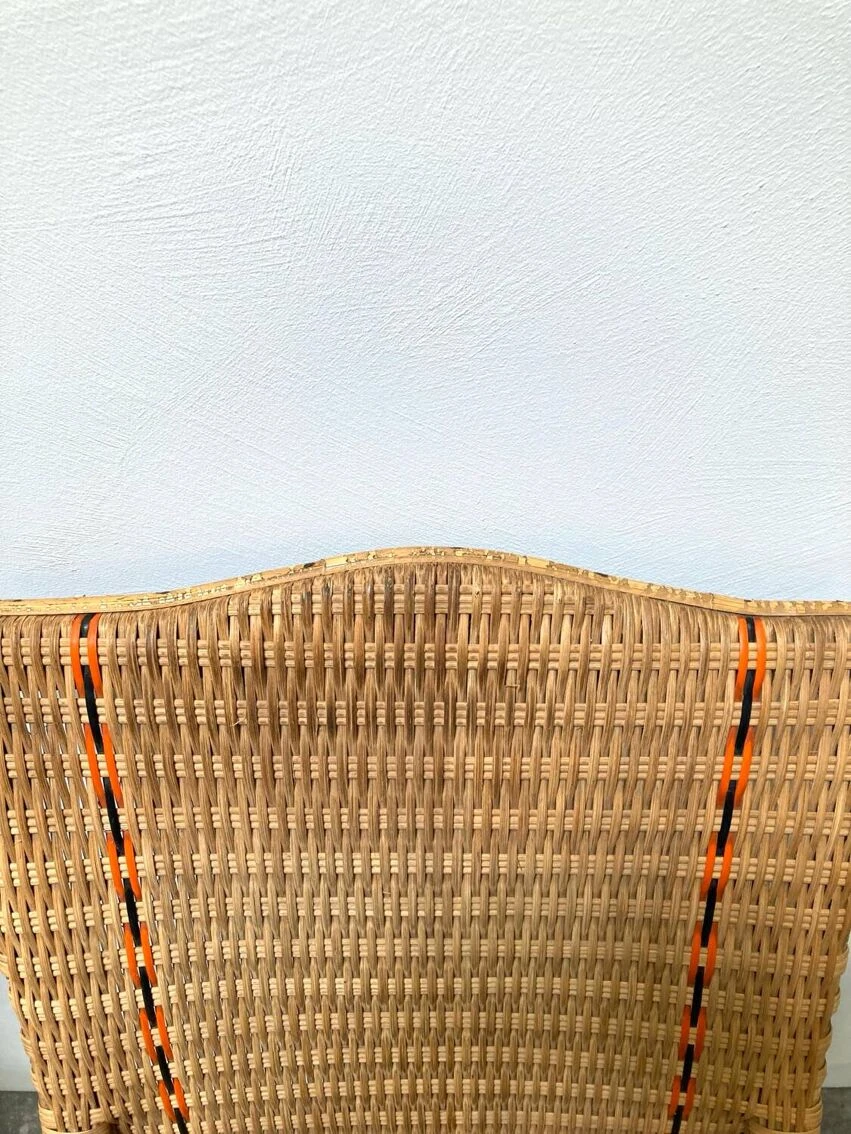 Scoubidou Wicker Armchair 5 Scoubidou Wicker Armchair - Image 3