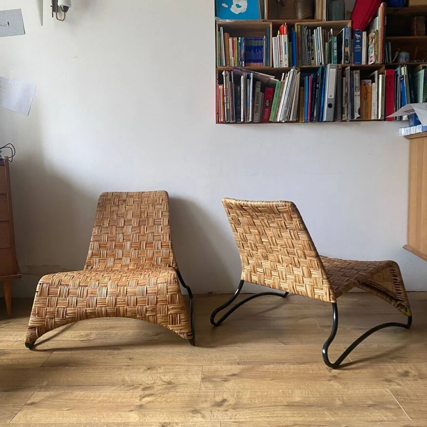 Maso Armchairs, Maria Vinka Woven Rattan Armchairs For Ikea 13 Maso Armchairs, Maria Vinka Woven Rattan Armchairs For Ikea - Image 11