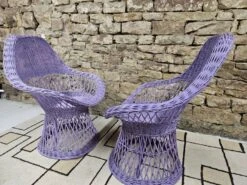 Pair Of Wicker Rattan Armchairs 1960 -Chairly Shop a33b119f 2c6b 4186 8a8c d1a6e8f72e21