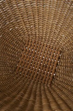 Arnold Bueno Rattan And Metal Armchair By Mesquita