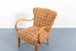 Sculptural Scandinavian Modern Armchair, 1950’s -Chairly Shop a51d4748 0b02 4bce a9ae ecf77d7879dc
