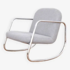 Chaise à Bascule Allemande Bauhaus, Années 1960. -Chairly Shop a571389a d4ed 4082 9cbb 161addd4fe62