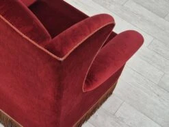 1970s, Danish Highback Wingback Armchair, Original Condition, Furniture Velour, Ash Wood. 21 1970s, Danish Highback Wingback Armchair, Original Condition, Furniture Velour, Ash Wood. -Chairly Shop a5fd3973 4cf6 4165 802e 686ce722e205