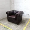 Vintage Chesterfield Club Fauteuil