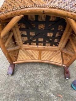 Modernist Art Deco Colonial Armchairs Reissued Around 1970.