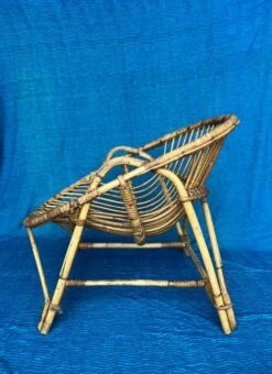 Vintage Rattan Armchair 1960 Shell Shape -Chairly Shop a8b164fa 60ff 469e 8144 a304935b97ea