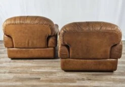 Cognac Leather Armchairs By Estasis Salotti - Meda -Chairly Shop a8fbb331 3411 4fb8 a35a 78131efe9961