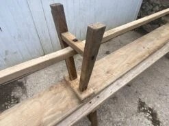 Pair Of Large Solid Wood Farm Benches 3.5m 350cm For Rustic Farm Table 1900 -Chairly Shop a97c1de4 ff55 4cff a1eb 09501f56f5c3