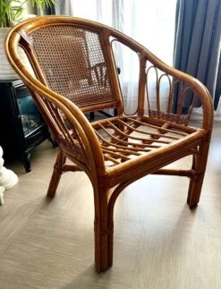 Light Rattan Armchair
