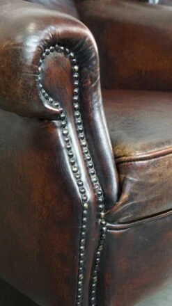 Set Of Two In Very Good Condition Dark Sheepskin Leather Wingback Armchairs 29 Set Of Two In Very Good Condition Dark Sheepskin Leather Wingback Armchairs -Chairly Shop b1767edf bd0f 4187 8d2d 21ec4c31a6fb