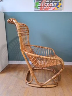 Rattan Armchair By Tito Agnoli -Chairly Shop b1f14a87 d8e3 4d86 916e 7357f98810e9