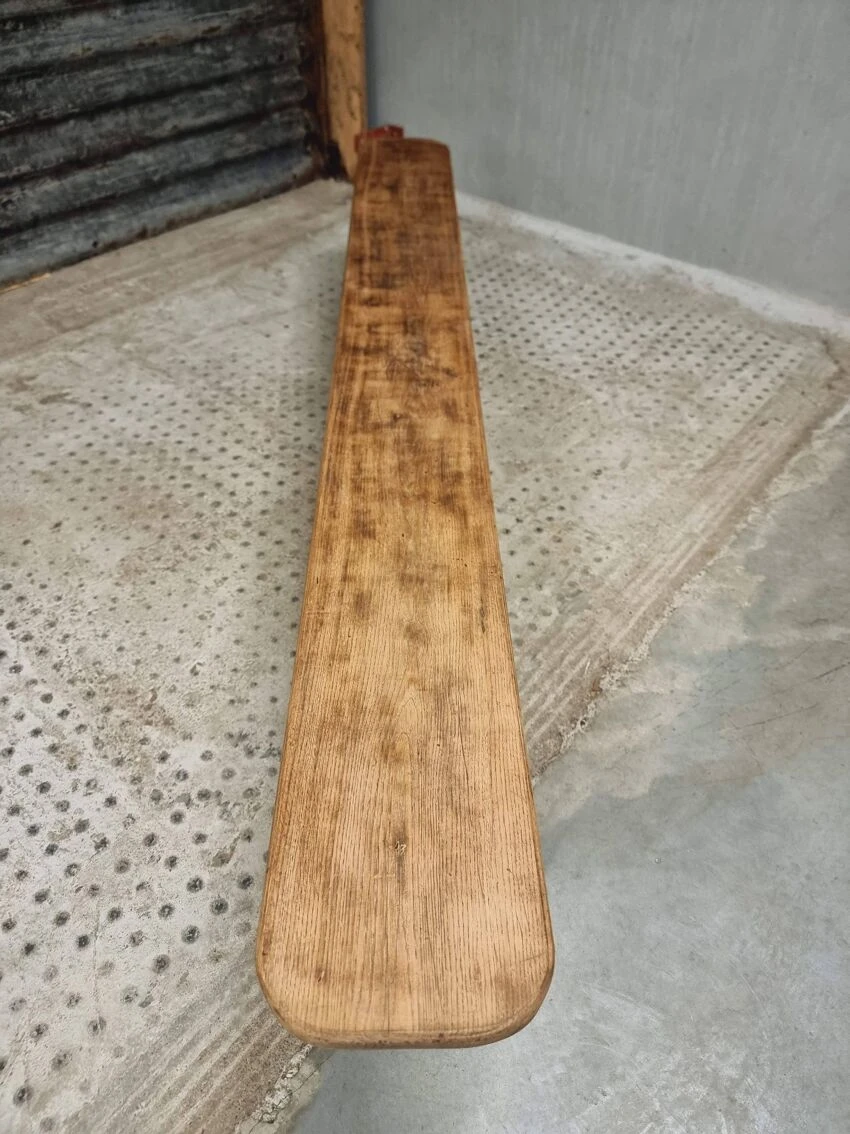 Old Oak Bench Table Bench Side Table 230 Cm 4 Old Oak Bench Table Bench Side Table 230 Cm - Image 2