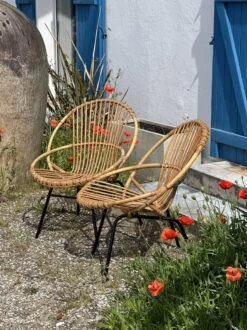 Pair Of Rattan Patio Armchairs -Chairly Shop b2816cec 691c 48e1 a687 77a020085259