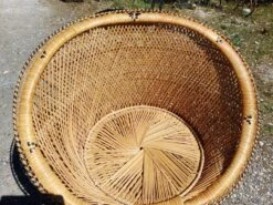 Pair Of Vintage Wicker Armchairs -Chairly Shop b7450b5d 8d91 4922 853c fc5b4e6a787a