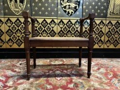 Small Louis XVI Style Cane Bench -Chairly Shop b76b3c4b 8b02 45a2 8165 1cde991e2840