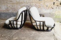 Rattan Fireside Chairs 1970s (*2) 21 Rattan Fireside Chairs 1970s (*2) -Chairly Shop b7b02f81 b3d5 4605 a2be abb79d8cb008