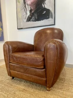 Cognac Leather Club Chair -Chairly Shop b7e50732 d369 4523 a8a0 82e3a84fb32e