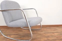 Chaise à Bascule Allemande Bauhaus, Années 1960. -Chairly Shop b8398856 c3b8 48cd 9a73 4ddf68113f18