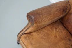 Vintage Dutch Cognac Colored Leather Club Chair -Chairly Shop b85a0181 ec80 4b83 84fd 36ffeec84473