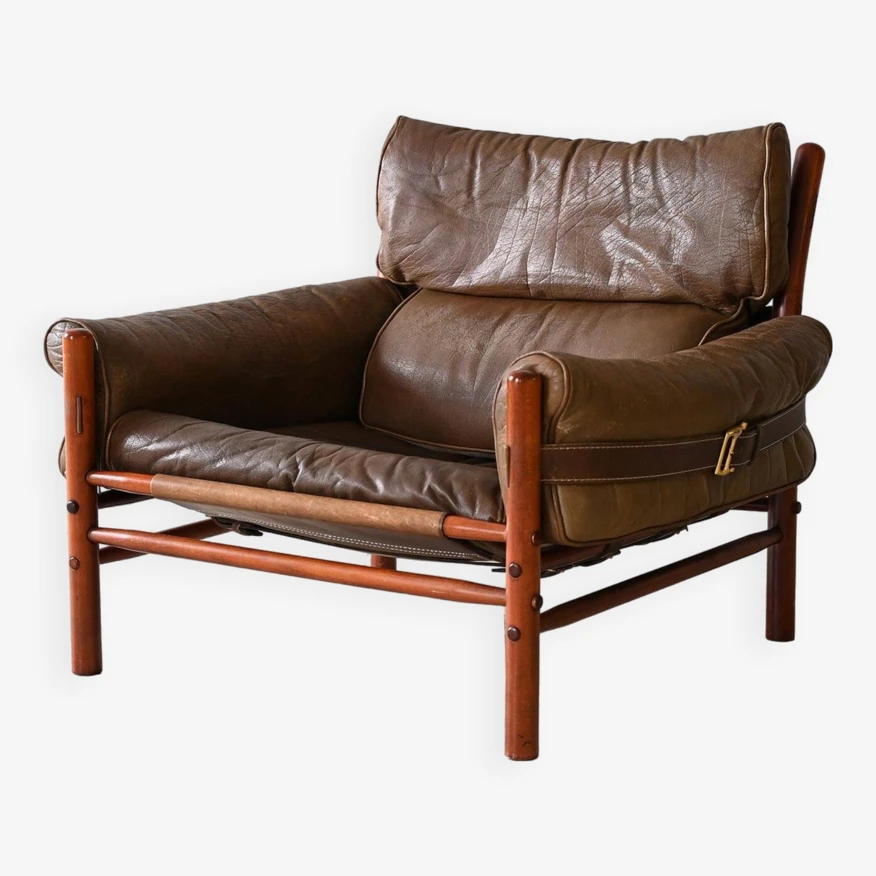 Arne Norell Leather Armchair 19 Arne Norell Leather Armchair - Image 17
