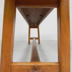 150 Cm Long Wooden Bench, 1950s 24 150 Cm Long Wooden Bench, 1950s -Chairly Shop b8aed3c1 070f 4758 a185 4b202bbcc7ac