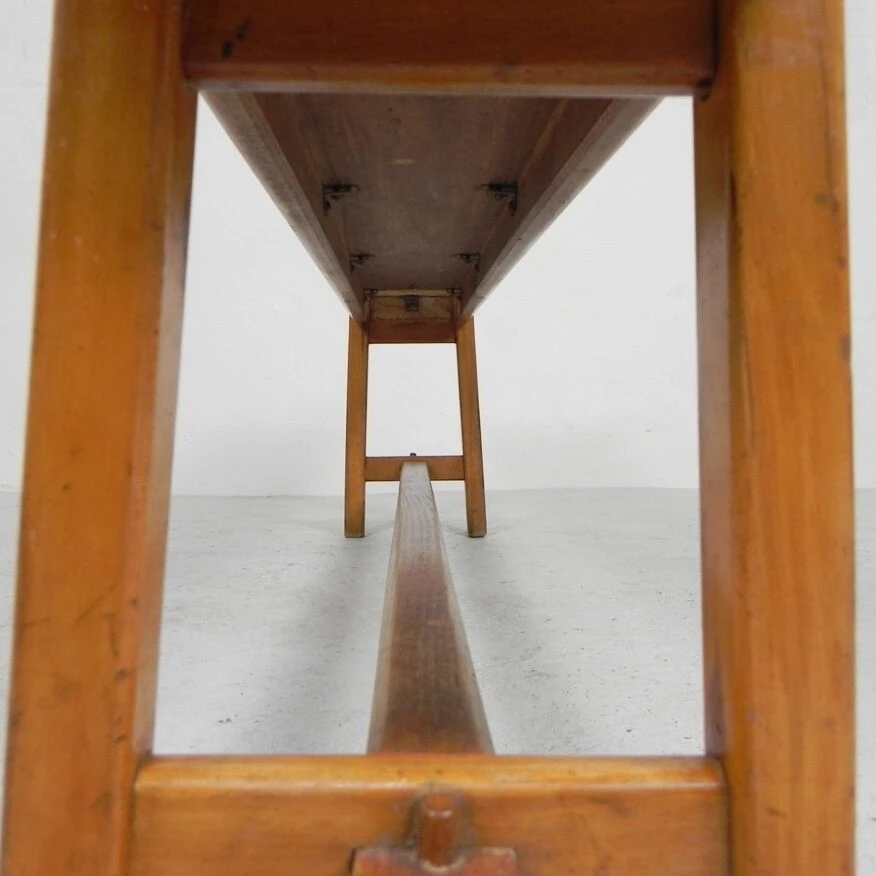 150 Cm Long Wooden Bench, 1950s 5 150 Cm Long Wooden Bench, 1950s - Image 3