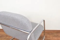 Chaise à Bascule Allemande Bauhaus, Années 1960.