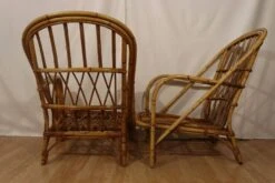 Pair Of Audoux Minnet Rattan Armchairs -Chairly Shop be46cf05 0f3c 4bef b6e7 53faad078517