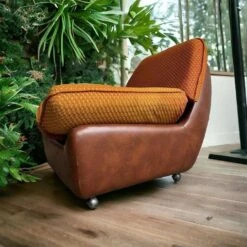 Single Seat / Club Armchair / Vintage Armchair From The 70s