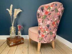 Velvet Fireside Chair -Chairly Shop c2944171 00ea 4173 ace9 acf721cf6a58