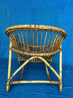 Vintage Rattan Armchair 1960 Shell Shape -Chairly Shop c4d1b368 d938 4dab b7ec ef15c0bfac55