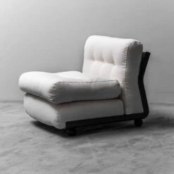 POLTRONA VINTAGE IN COTONE MODELLO AMANTA BELLINI B&B ANNI ’70 MODERNARIATO -Chairly Shop c4dd243c 2728 4276 a266 24c97a7c1920